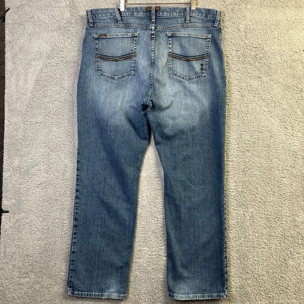 Ariat Legacy M4 Jeans Men 42x32 Blue Denim Medium Wash Relaxed Boot Cut Kilroy